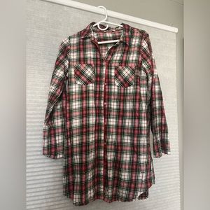🎄🎅🏼Victoria’s Secret Plaid Nightgown 🎄🎅🏼